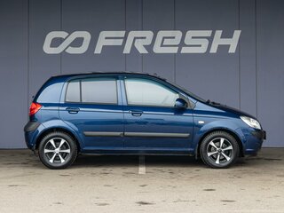 2008 Hyundai Getz I Рестайлинг, синий, 730000 рублей, вид 5