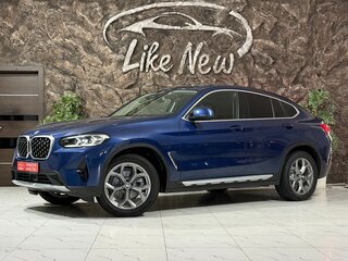 2021 BMW X4 20i II (G02) Рестайлинг, синий, 5998000 рублей, вид 1