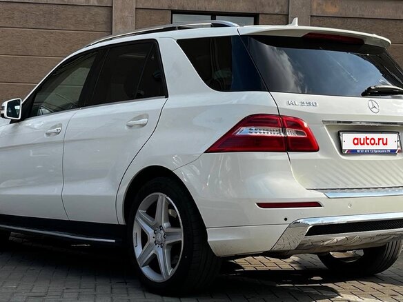 2012 Mercedes-Benz M-Класс 350 III (W166), белый, 2600000 рублей - вид 7