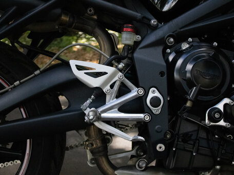2012 Triumph Street Triple, чёрный, 650000 рублей, вид 3