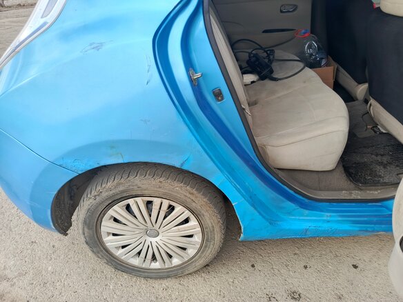 2011 Nissan Leaf I (ZE0/AZE0), голубой - вид 8