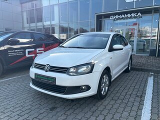 2013 Volkswagen Polo V, белый, 594000 рублей, вид 1