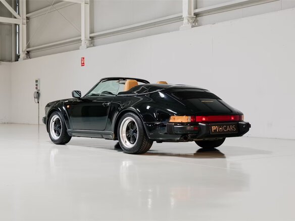 1989 Porsche 911 Carrera II (911, 930), чёрный - вид 7