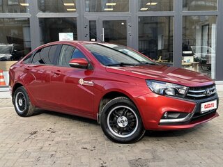 2021 Lada (ВАЗ) Vesta I, красный, 1095000 рублей, вид 2