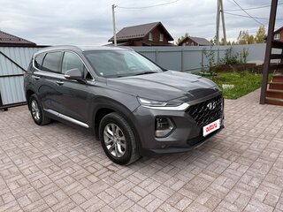 2019 Hyundai Santa Fe IV, серый, 3050000 рублей, вид 1