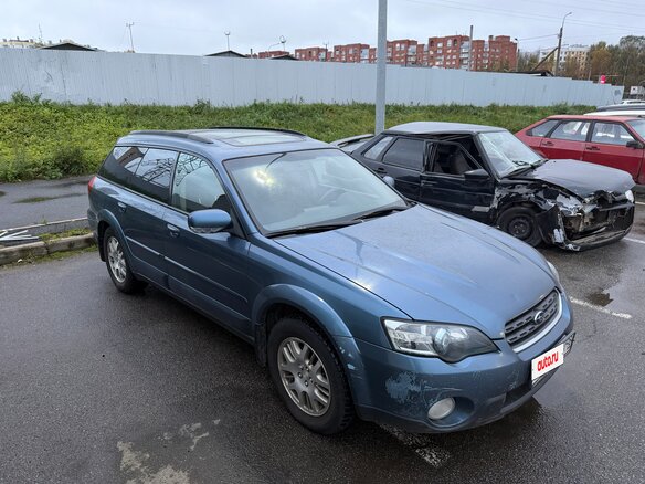 2004 Subaru Outback III, голубой, 600000 рублей - вид 2
