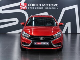 2019 Lada (ВАЗ) Vesta SW I, красный, 1099900 рублей, вид 3