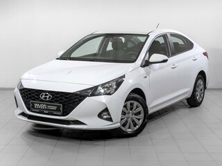 2022 Hyundai Solaris II Рестайлинг, белый, 1565000 рублей, вид 1