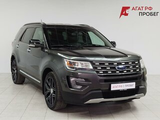 2017 Ford Explorer V Рестайлинг, серый, 2550000 рублей, вид 3