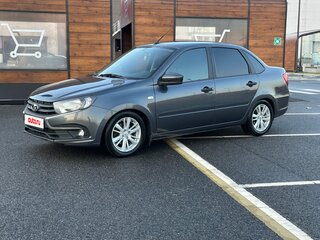2018 Lada (ВАЗ) Granta I Рестайлинг, серебристый, 460000 рублей, вид 4