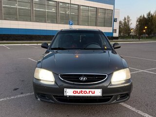 2008 Hyundai Accent ТагАЗ II, серый, 450000 рублей, вид 2