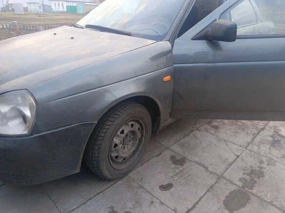 2008 Lada (ВАЗ) Priora I, синий, 205000 рублей - вид 11