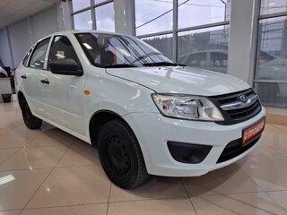2015 Lada (ВАЗ) Granta I, белый, 489000 рублей, вид 3