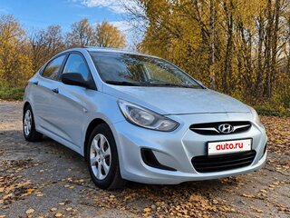 2011 Hyundai Solaris I, голубой, 780000 рублей, вид 2