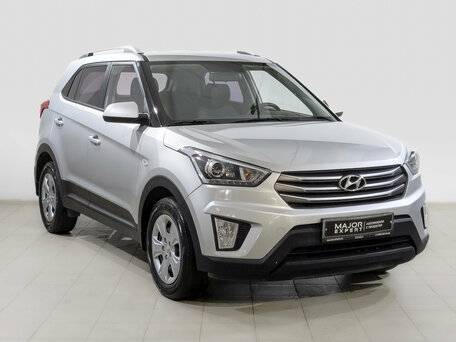 2021 Hyundai Creta I Рестайлинг, серебристый, 2020000 рублей, вид 3