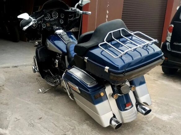 1999 Harley-Davidson Electra Glide, синий, 750000 рублей - вид 2
