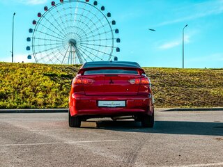 2007 Mitsubishi Lancer X, красный, 580000 рублей, вид 4
