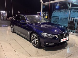 2014 BMW 4 серии Gran Coupe 420i F32/F33/F36, синий, 2950000 рублей, вид 4