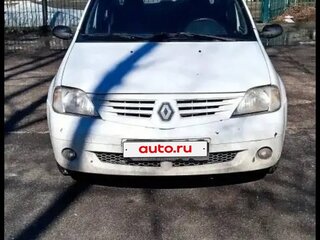 2008 Renault Logan I, белый, 300000 рублей, вид 1