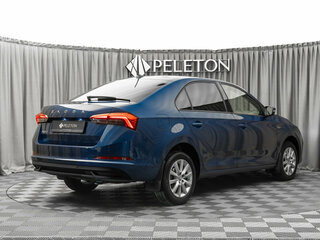 2021 Skoda Rapid II, синий, 1840000 рублей, вид 5