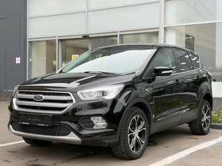 2018 Ford Kuga II Рестайлинг, чёрный, 1650000 рублей, вид 3
