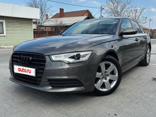 2013 Audi A6 IV (C7), коричневый, 1400000 рублей, вид 1