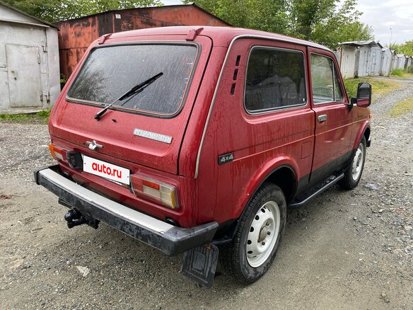 1991 Lada (ВАЗ) 2121 (4x4) I, красный - вид 3