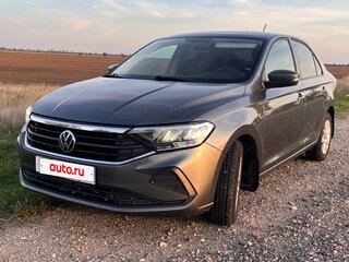 2021 Volkswagen Polo VI, серый, 1625000 рублей, вид 3