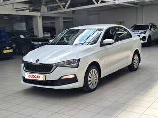 2021 Skoda Rapid II, белый, 1200000 рублей, вид 3