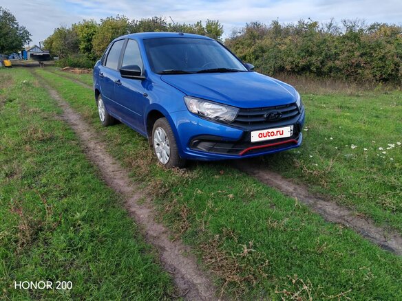 2020 Lada (ВАЗ) Granta I Рестайлинг, синий, 720000 рублей