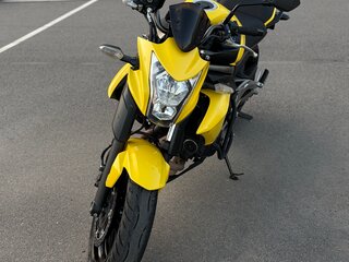 2012 Kawasaki ER-6N, жёлтый, 410000 рублей, вид 1