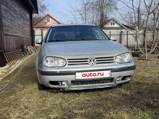1999 Volkswagen Golf IV, серебристый, 220000 рублей, вид 2
