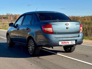 2013 Lada (ВАЗ) Granta I, серый, 290000 рублей, вид 5