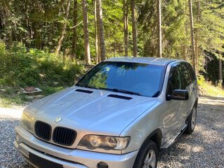 2002 BMW X5 3.0i I (E53), белый, 600000 рублей, вид 1