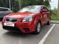 2011 Kia Rio II Рестайлинг, красный, 750000 рублей