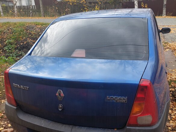 2006 Renault Logan I, синий, 130000 рублей - вид 2