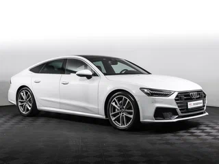 2020 Audi A7 55 TFSI II (4K), белый, 4720000 рублей, вид 3