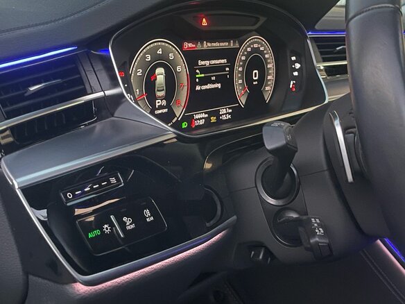 2023 Audi A8 Long 50 TFSI IV (D5) Рестайлинг, чёрный, 10500000 рублей - вид 12