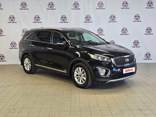 2017 Kia Sorento III Prime, чёрный, 2112000 рублей, вид 3