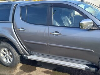 2014 Mitsubishi L200 IV Рестайлинг, серый, 2250000 рублей, вид 4