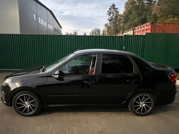 2025 Lada (ВАЗ) Granta Sport I Рестайлинг, чёрный, 1300000 рублей - вид 7
