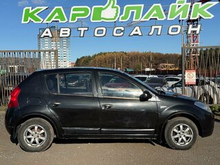 2011 Renault Sandero I, чёрный, 499000 рублей, вид 4