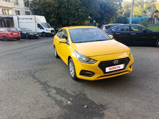 2018 Hyundai Solaris II, жёлтый, 570000 рублей, вид 1