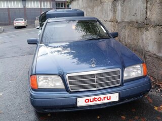 1994 Mercedes-Benz C-Класс 180 (PMS) I (W202), синий, 190000 рублей, вид 1