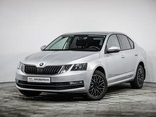 2018 Skoda Octavia III (A7) Рестайлинг, серебристый, 1520123 рублей, вид 1