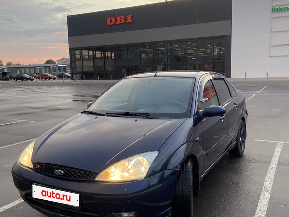 2004 Ford Focus I Рестайлинг, синий, 260000 рублей - вид 6