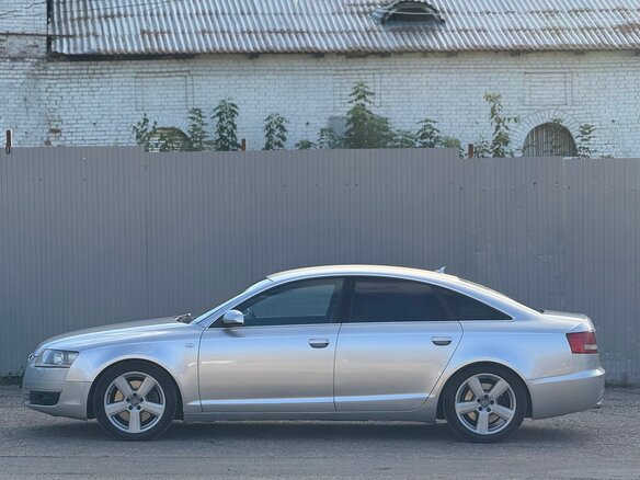 2006 Audi A6 III (C6), серебристый, 880000 рублей - вид 5