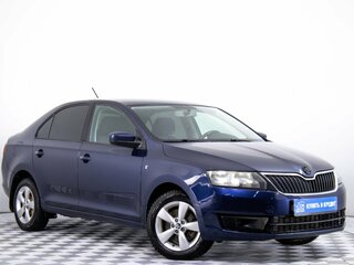 2014 Skoda Rapid I, синий, 919000 рублей, вид 1