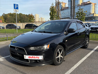 2012 Mitsubishi Lancer X Рестайлинг, чёрный, 750000 рублей, вид 1
