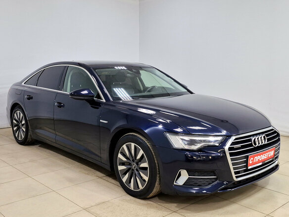 2021 Audi A6 45 TFSI V (C8), чёрный, 2975000 рублей - вид 2